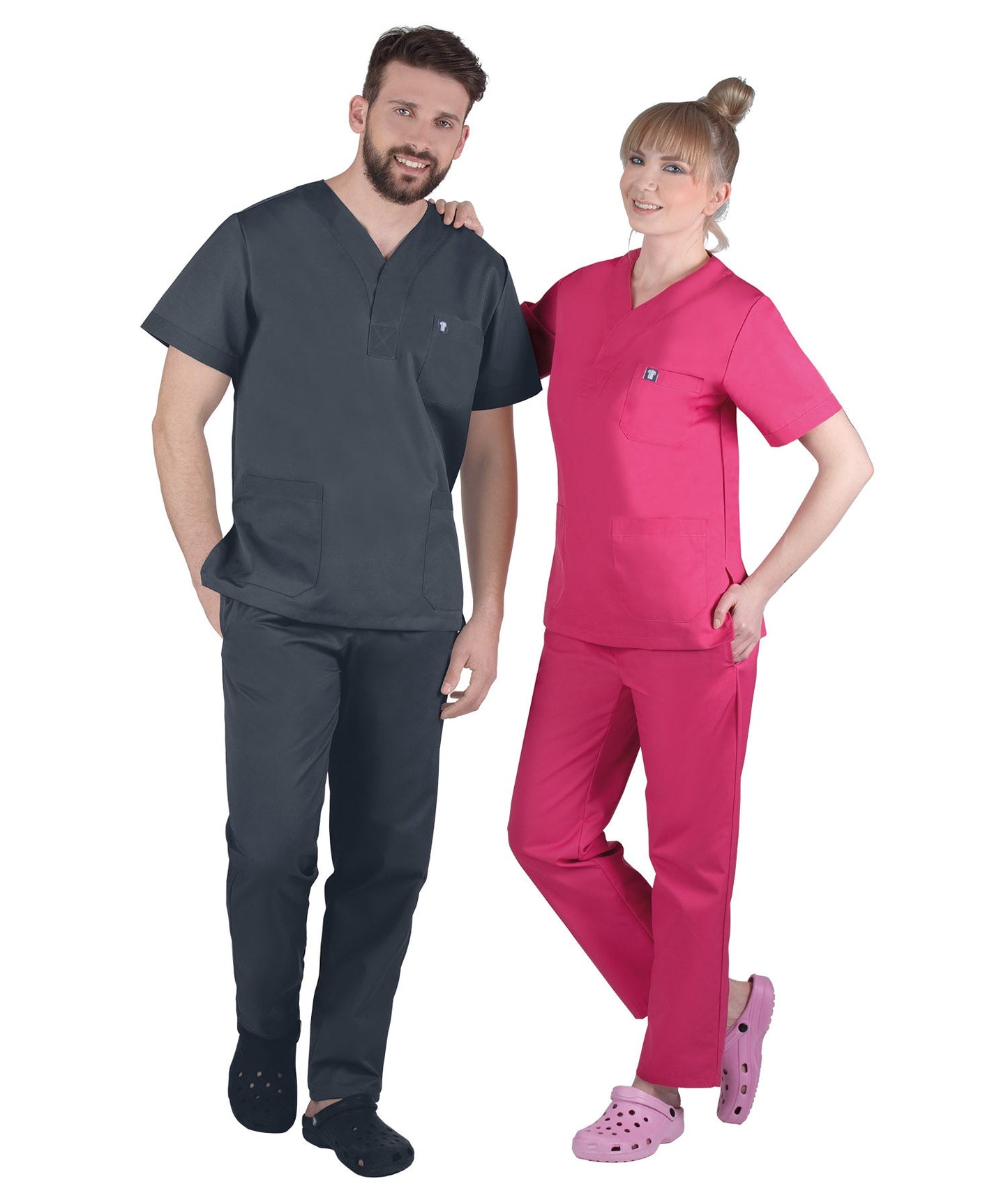 Παντελόνι Scrub με λάστιχο και 2 τσέπες της Medical Bodyguard L-XXL CODE: 145/