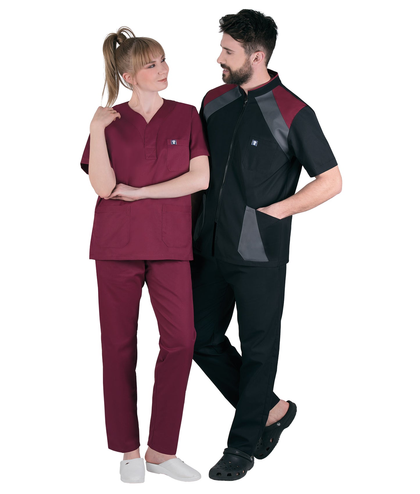 Παντελόνι Scrub με λάστιχο και 2 τσέπες της Medical Bodyguard L-XXL CODE: 145/