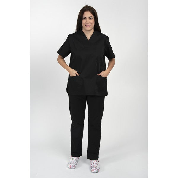 Unisex Scrub Παντελόνι Μαύρο της DL Medical Collection