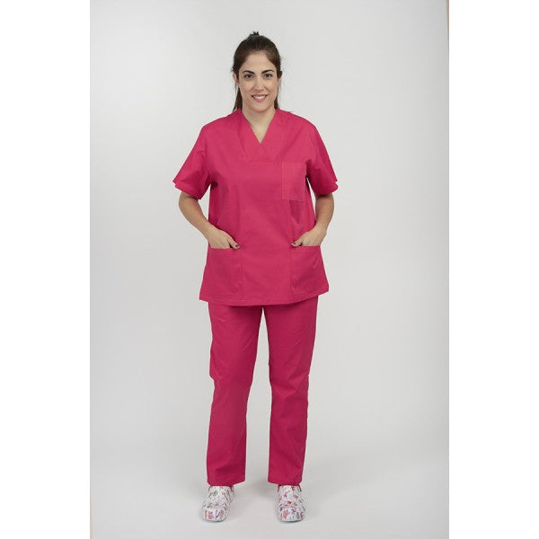 Unisex Scrub Παντελόνι Φούξια της DL Medical Collection