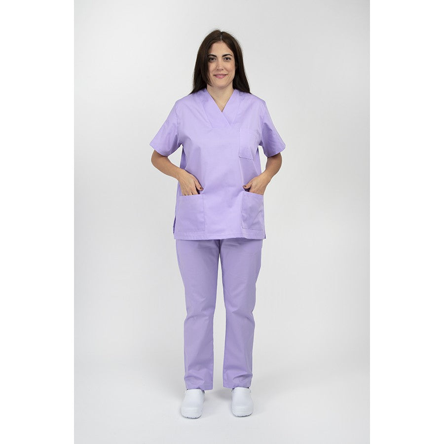 Unisex Scrub Παντελόνι Λιλά της DL Medical Collection