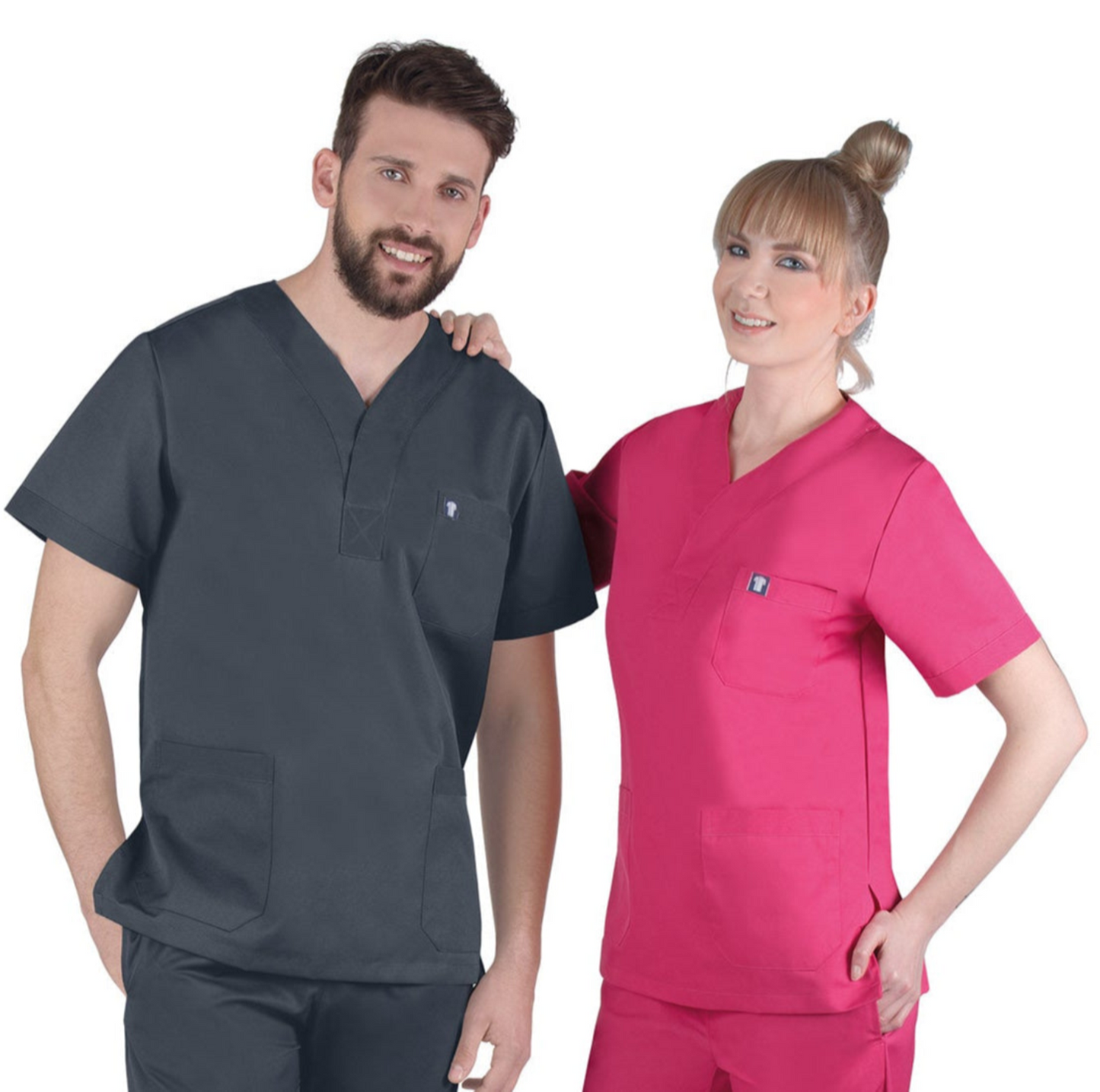 Μπλούζα Scrub με 3 τσέπες της Medical Bodyguard XL-XXL CODE:  125/