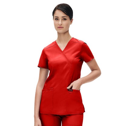 Σετ μπλούζα-παντελόνι - Scrub Set CHEROKEE XXS-XXL (RED/ΚΟΚΚΙΝΟ) code: WW610/WW110