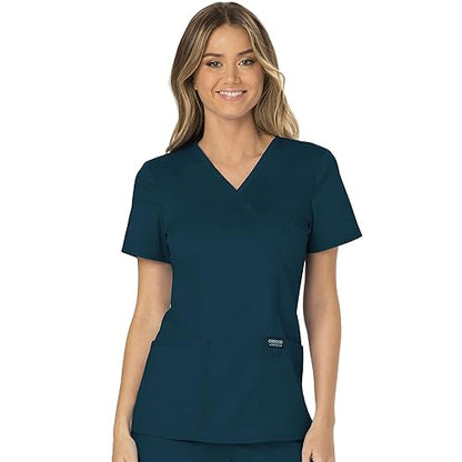 Γυναικεία μπλούζα Scrub της CHEROKEE XXS-XXL  (CARW/ΠΕΤΡΟΛ ΣΚΟΥΡΟ) code: WW610/WW110