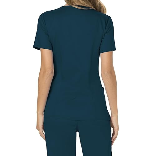 Γυναικεία μπλούζα Scrub της CHEROKEE XXS-XXL  (CARW/ΠΕΤΡΟΛ ΣΚΟΥΡΟ) code: WW610/WW110