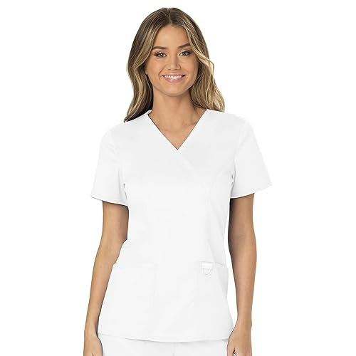 Γυναικεία μπλούζα Scrub της CHEROKEE XXS-XXL  (WHTW/ΛΕΥΚΟ) code: WW610/WW110