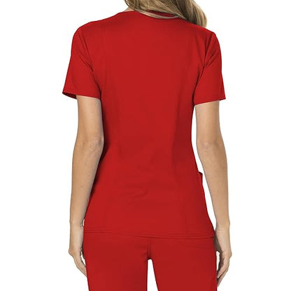 Γυναικεία μπλούζα Scrub της CHEROKEE XXS-XXL  (RED/ΚΟΚΚΙΝΟ) code: WW610/WW110