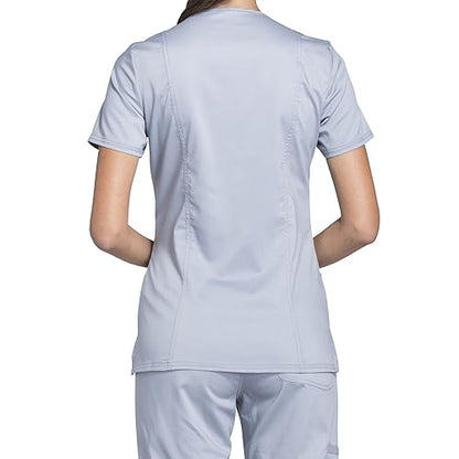 Γυναικεία μπλούζα Scrub της CHEROKEE XXS-XXL  (GRYW/ΓΚΡΙ) code: WW610/WW110