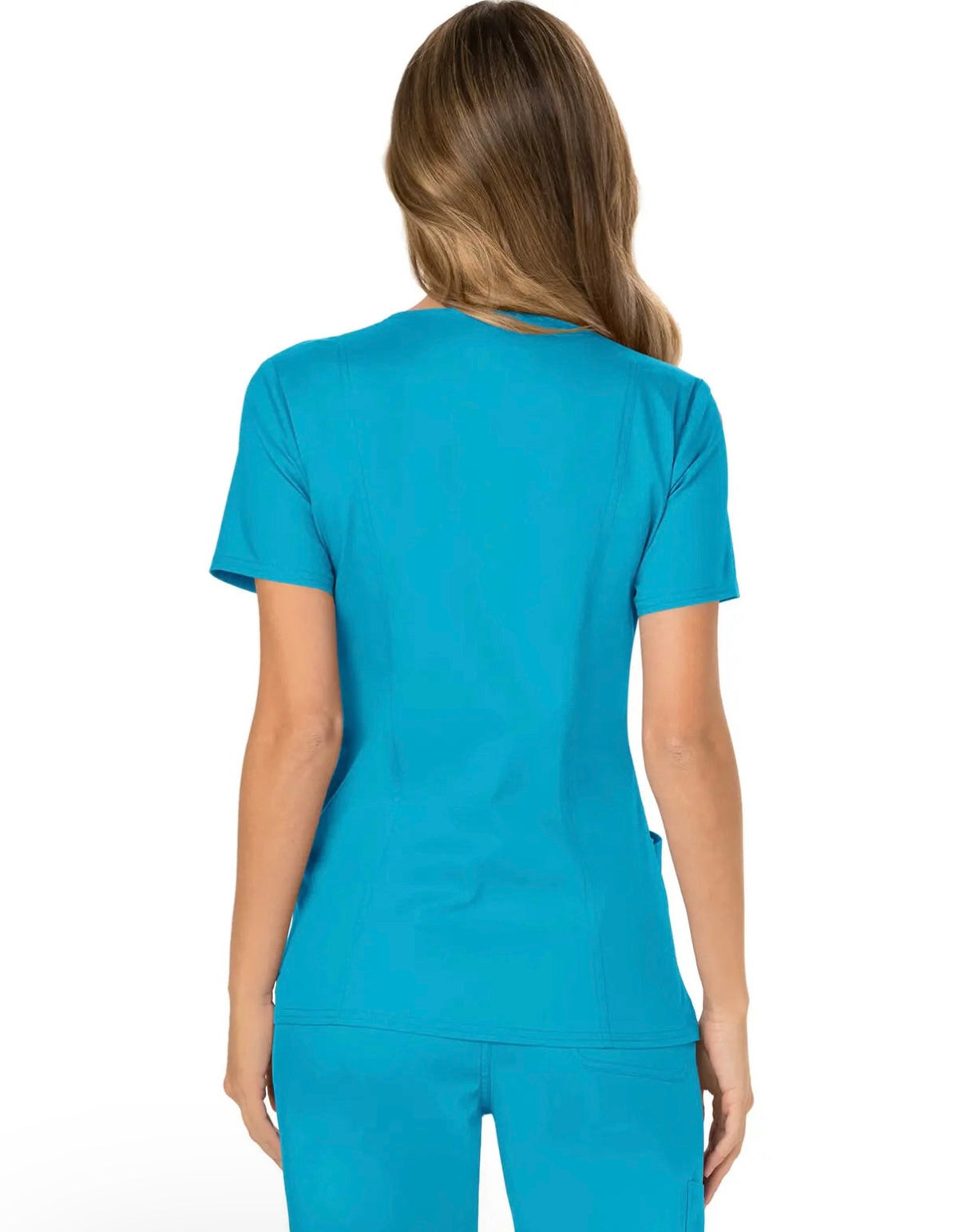 Γυναικεία μπλούζα Scrub της CHEROKEE XXS-XXL  (TRQW/ΤΙΡΚΟΥΑΖ) code: WW610/WW110