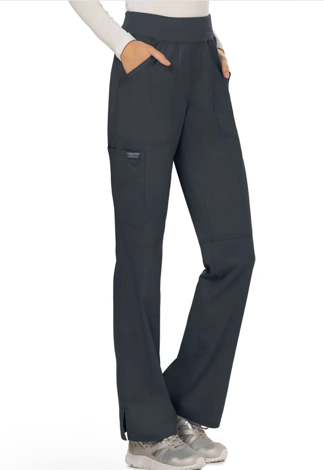 Γυναικείο παντελόνι Scrub της CHEROKEE XXS-XXL  PWTW/ΑΝΘΡΑΚΙ) code: WW110