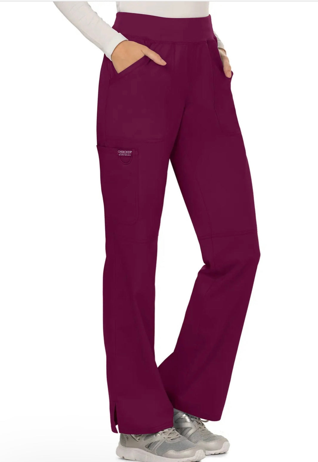 Γυναικείο παντελόνι Scrub της CHEROKEE XXS-XXL  (WINW/ΜΠΟΡΝΤΟ) code: WW110