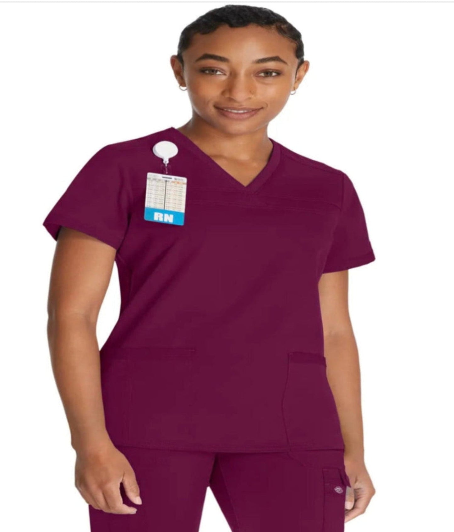 Γυναικεία Μπλούζα Scrub Balance της Dickies (WIN/ΜΠΟΡΝΤΟ) XXS-XXL  CODE: DK870