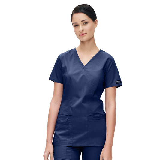 Γυναικεία Μπλούζα Scrub Core Stretch της Cherokee XXS-XXL (NAVW/ΜΠΛΕ ΜΑΡΕΝ) CODE: WW4728