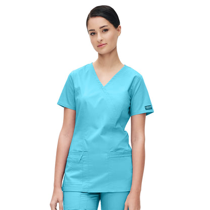 Γυναικεία Μπλούζα Scrub Core Stretch της Cherokee XXS-XXL (TRQW/ΤΥΡΚΟΥΑΖ) CODE: WW4728