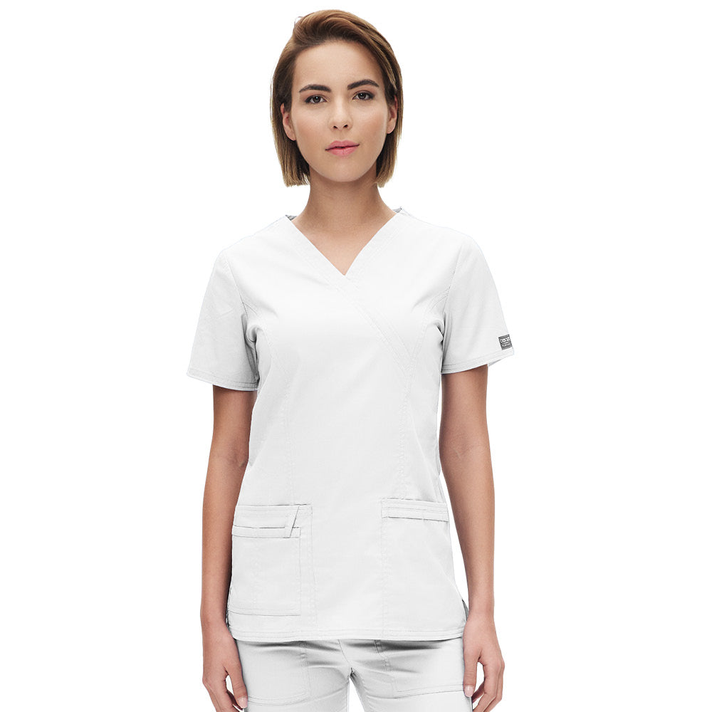 Γυναικεία Μπλούζα Scrub Core Stretch της Cherokee XXS-XXL (WHTW/ΛΕΥΚΟ) CODE: WW4728
