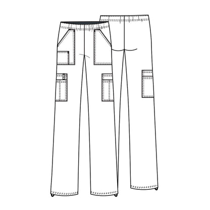 Unisex παντελόνι Scrub της CHEROKEE XXS-XXL (SHPW/ΕΝΤΟΝΟ ΡΟΖ) code: WW4005