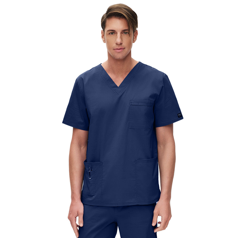 Ανδρικη - Unisex  Μπλούζα Scrub Core Stretch της Cherokee XXS-XXL (NAVW/ΜΠΛΕ ΜΑΡΕΝ) CODE: WW4725