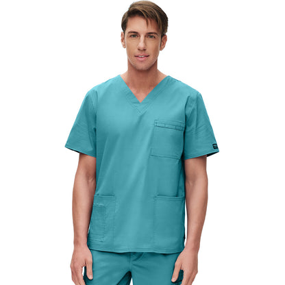 Ανδρικη - Unisex  Μπλούζα Scrub Core Stretch της Cherokee XXS-XXL (TLBW/ΠΕΤΡΟΛ ΑΝΟΙΧΤΟ) CODE: WW4725