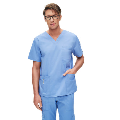 Ανδρικη - Unisex  Μπλούζα Scrub Core Stretch της Cherokee (CIEWΣΙΕΛ) XXS-XXL  CODE: WW4725