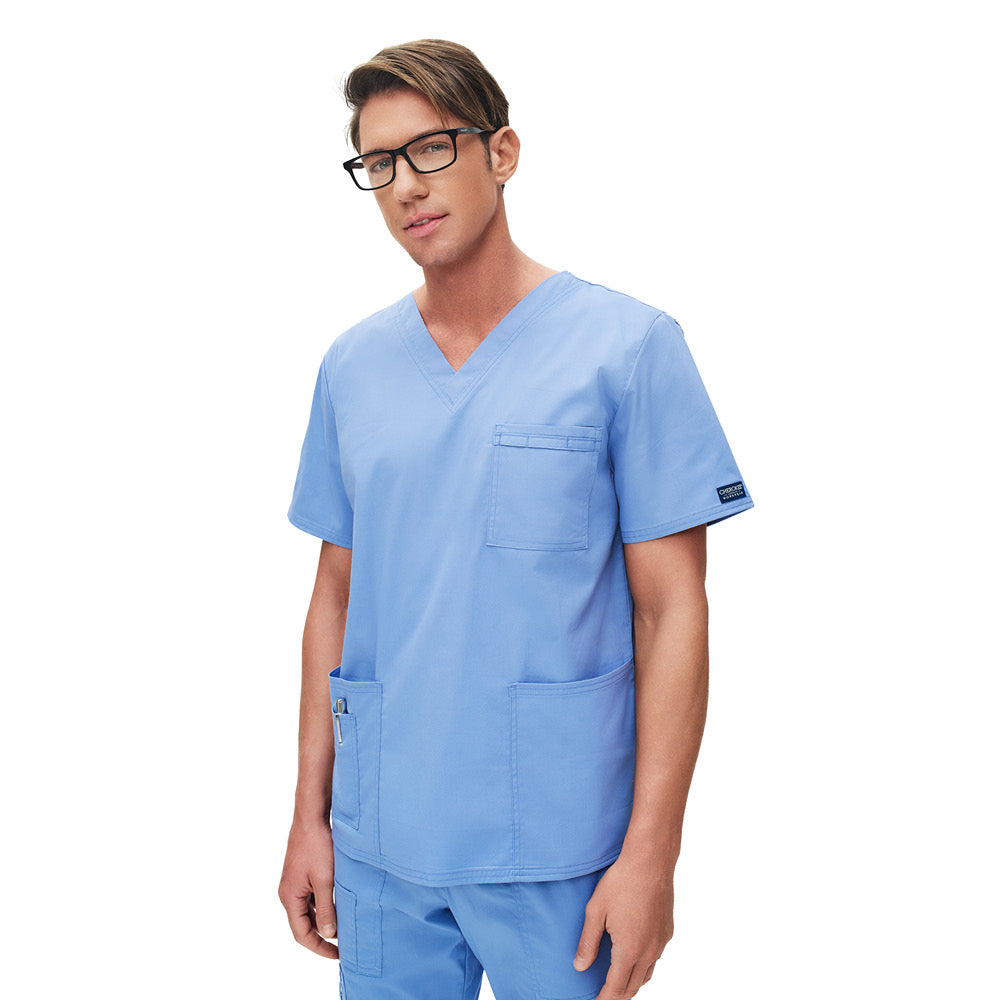 Ανδρικη - Unisex  Μπλούζα Scrub Core Stretch της Cherokee (CIEWΣΙΕΛ) XXS-XXL  CODE: WW4725