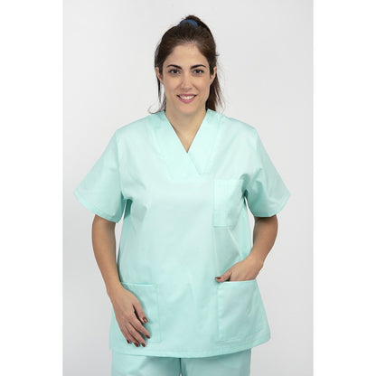 Unisex Scrub set - Σετ μπλούζα - παντελόνι Βεραμάν  της  DL Medical Collection