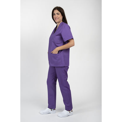 Unisex Scrub  Mπλούζα Μωβ της DL Medical Collection