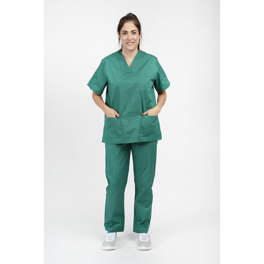 Unisex Scrub  Mπλούζα Πράσινο της DL Medical Collection