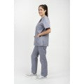 Unisex Scrub set - Σετ μπλούζα - παντελόνι Γκρί  της  DL Medical Collection