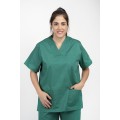 Unisex Scrub set - Σετ μπλούζα - παντελόνι Πράσινο  της  DL Medical Collection